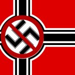 Anti Nazi reich flag