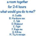 Locked in a room