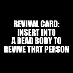 Revival Card