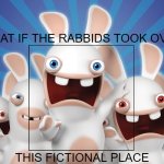 what if the rabbids took over this fictional place