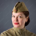 military russian lady