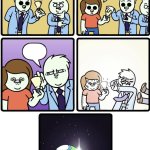 INVENTED A LIGHT BULB, BLANK