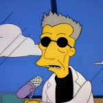 Simpsons Scientist Homer Batman