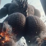 Godzilla butt