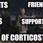 Steroids Mood | COMMENTS; FRIENDS; JOKES; SUPPORT; LAST DAY OF CORTICOSTEROIDS | image tagged in gifs,steroids,illness,anakin skywalker,rage,anger | made w/ Imgflip video-to-gif maker