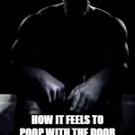 Fr though. | HOW IT FEELS TO POOP WITH THE DOOR OPEN WHEN NO ONE IS HOME. | image tagged in gifs,thanos | made w/ Imgflip video-to-gif maker