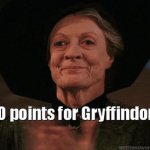 10 points for Gryffindor