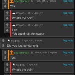 did you just censor shit x2