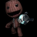 Sackboy with Grappling Hook template