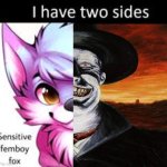 Funny Judge Man | image tagged in i have two sides | made w/ Imgflip meme maker