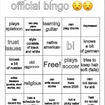 jummy/kel's bingo meme