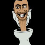 Comic-Styled Skibidi Toilet