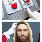 Salvation Is From The Jews | Salvation
is
of the
Jews
John 4:22; The Synagogue
of Satan
Revelation 3:9 | image tagged in two buttons choice but it's jesus,religion,anti-religion,anti-semitism,anti-semite and a racist,racism | made w/ Imgflip meme maker