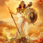 Athena Minerva goddess of wisdom, courage and strategic warfare