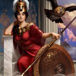 Athena Minerva Roman Goddess Wisdom Justice Victory Strategy