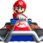 mario in his kart