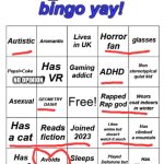 Ham's bingo board! | NO OPINION | image tagged in ham's bingo board | made w/ Imgflip meme maker