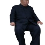 Kim Dzong un transparent