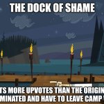 The Dock of Shame template