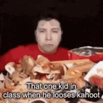 Bros mad | That one kid in class when he looses kahoot | image tagged in gifs,memes,school,funny | made w/ Imgflip video-to-gif maker