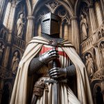 Christian Templar Knight