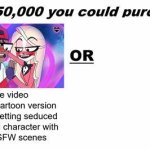 "For $50,000 you could purchase:" meme