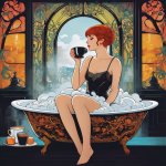 ART NOUVEAU COFFEE POSTER 3