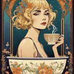 ART NOUVEAU COFFEE POSTER 4