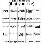 MSMG bingo meme