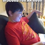 Coach potato | TALKS ON DISCORD FOR AN HOUR; DEAD SERVER | image tagged in coach potato | made w/ Imgflip meme maker