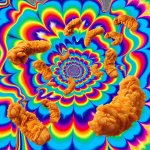 Psychedelic Raising Canes Chicken Tenders