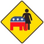 Trump Republican Elephant grabs E. Jean Carroll