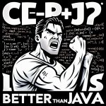 a meme that says c++ is better than java meme