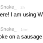 Go choke on a sausage