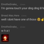 Emosnake and Bread