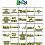 Emosnake's MSmg bingo