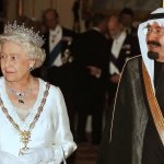 Queen Elizabeth II, Great Britain, King Abdullah, Saudi Arabia