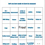 Spire bingo template