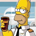 Homer as a pilot