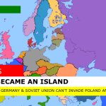 Poland Became An Island template
