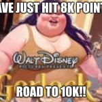 I need 10k points like gorlock weighs 10k lbs!!! | I HAVE JUST HIT 8K POINTS!! ROAD TO 10K!! | image tagged in gorlock the destroyer,funny,yes upvotes,furry,self defense | made w/ Imgflip meme maker