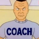 Coach Buzzcut Beavis and Butt-Head