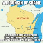Wisconsin of Shame meme