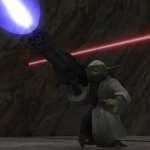 Yoda With Chaingun Starwars meme