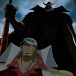 Whitebeard Behind Akainu