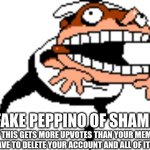 Fake Peppino Of Shame