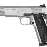 M1911 .45 pistol with transparency