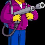 Hank Scorpio Flamethrower Transparent Background