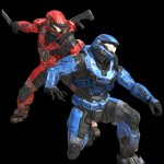 red vs blue template