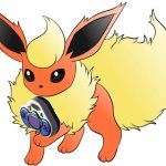 Soapy the Flareon Sticker